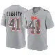 ＃41 Men's Chris Edmonds Gray Game Cleveland Browns Atmosphere Fashion Jersey