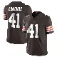 ＃41 Men's Christopher Edmonds Brown Limited Cleveland Browns Team Color Vapor Untouchable Jersey