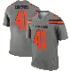 ＃41 Men's Christopher Edmonds Legend Cleveland Browns Inverted Silver Jersey