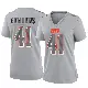 ＃41 Women's Chris Edmonds Gray Game Cleveland Browns Atmosphere Fashion Jersey