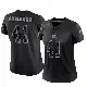 ＃41 Women's Christopher Edmonds Black Limited Cleveland Browns Reflective Jersey