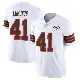＃41 Youth Chris Edmonds White Limited Cleveland Browns Vapor 1946 Collection Alternate Jersey