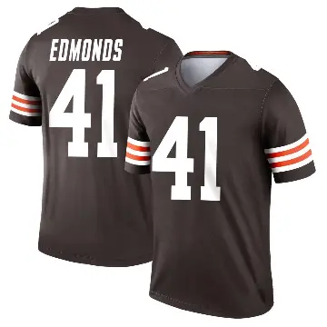 ＃41 Youth Christopher Edmonds Brown Legend Cleveland Browns Jersey