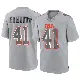 ＃41 Youth Christopher Edmonds Gray Game Cleveland Browns Atmosphere Fashion Jersey