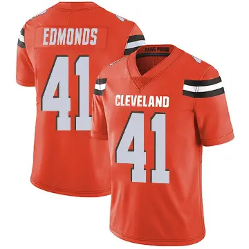 ＃41 Youth Christopher Edmonds Orange Limited Cleveland Browns Alternate Vapor Untouchable Jersey