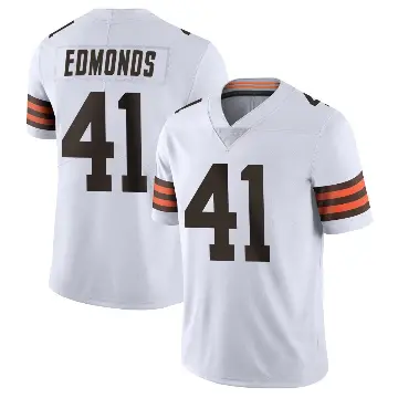 ＃41 Youth Christopher Edmonds White Limited Cleveland Browns Vapor Untouchable Jersey
