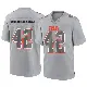 ＃42 Men's Easton Mascarenas-Arnold Gray Game Cleveland Browns Atmosphere Fashion Jersey