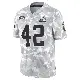 ＃42 Youth John Kelly Jr. Arctic Camo Limited Cleveland Browns 2024 Salute to Service Jersey