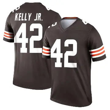 ＃42 Youth John Kelly Jr. Brown Legend Cleveland Browns Jersey