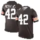 ＃42 Youth John Kelly Jr. Brown Legend Cleveland Browns Jersey