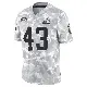 ＃43 Men's Mohamoud Diabate Arctic Camo Limited Cleveland Browns 2024 Salute to Service Jersey