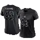 ＃43 Women's Nate Evans Black Limited Cleveland Browns Reflective Jersey