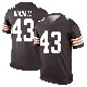 ＃43 Youth Mohamoud Diabate Brown Legend Cleveland Browns Jersey
