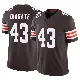 ＃43 Youth Mohamoud Diabate Brown Limited Cleveland Browns Vapor F.U.S.E. Jersey
