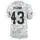 ＃43 Youth Nate Evans Arctic Camo Limited Cleveland Browns 2024 Salute to Service Jersey