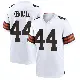 ＃44 Men's Anthony Kendall White Game Cleveland Browns Jersey