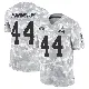 ＃44 Men's Harold Fannin Jr. Arctic Camo Limited Cleveland Browns 2024 Salute to Service Jersey