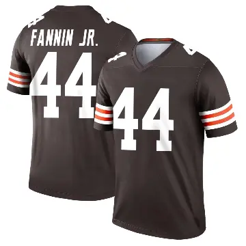 ＃44 Men's Harold Fannin Jr. Brown Legend Cleveland Browns Jersey