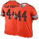 ＃44 Men's Mitch Van Vooren Orange Legend Cleveland Browns Inverted Jersey