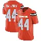 ＃44 Men's Mitch Van Vooren Orange Limited Cleveland Browns Alternate Vapor Untouchable Jersey