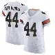 ＃44 Men's Mitch Van Vooren White Elite Cleveland Browns Vapor Jersey