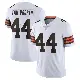 ＃44 Men's Mitch Van Vooren White Limited Cleveland Browns Vapor Untouchable Jersey