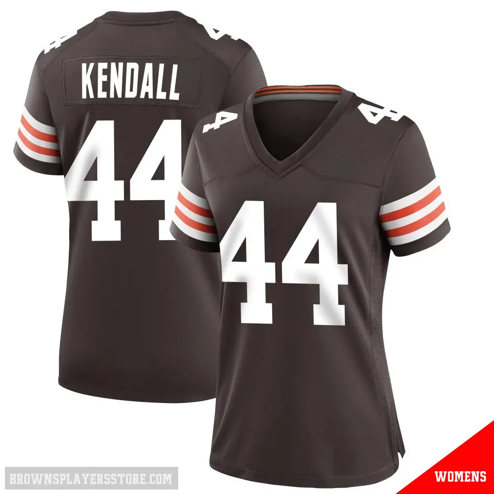 ＃44 Women's Anthony Kendall Brown Game Cleveland Browns Team Color Jersey