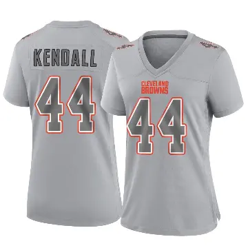 ＃44 Women's Anthony Kendall Gray Game Cleveland Browns Atmosphere Fashion Jersey