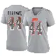 ＃44 Women's Anthony Kendall Gray Game Cleveland Browns Atmosphere Fashion Jersey