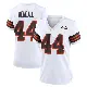 ＃44 Women's Anthony Kendall White Game Cleveland Browns 1946 Collection Alternate Jersey