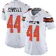＃44 Women's Anthony Kendall White Limited Cleveland Browns Vapor Untouchable Jersey