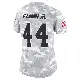＃44 Women's Harold Fannin Jr. Arctic Camo Limited Cleveland Browns 2024 Salute to Service Jersey