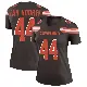 ＃44 Women's Mitch Van Vooren Brown Legend Cleveland Browns Jersey
