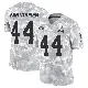 ＃44 Youth Mitch Van Vooren Arctic Camo Limited Cleveland Browns 2024 Salute to Service Jersey