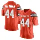 ＃44 Youth Mitch Van Vooren Orange Game Cleveland Browns Alternate Jersey