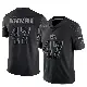 ＃47 Men's DeCarlos Nicholson Black Limited Cleveland Browns Reflective Jersey