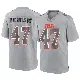 ＃47 Men's DeCarlos Nicholson Gray Game Cleveland Browns Atmosphere Fashion Jersey