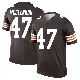 ＃47 Men's Jeremiah McClendon Brown Legend Cleveland Browns Jersey