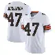 ＃47 Men's Jeremiah McClendon White Limited Cleveland Browns Vapor Untouchable Jersey