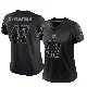 ＃47 Women's Jeremiah McClendon Black Limited Cleveland Browns Reflective Jersey