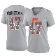 ＃47 Women's Jeremiah McClendon Gray Game Cleveland Browns Atmosphere Fashion Jersey