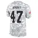 ＃47 Youth Andre Szmyt Arctic Camo Limited Cleveland Browns 2024 Salute to Service Jersey