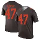 ＃47 Youth Andre Szmyt Brown Legend Cleveland Browns Alternate Jersey