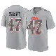 ＃47 Youth Andre Szmyt Gray Game Cleveland Browns Atmosphere Fashion Jersey