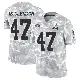 ＃47 Youth Jeremiah McClendon Arctic Camo Limited Cleveland Browns 2024 Salute to Service Jersey