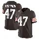＃47 Youth Jeremiah McClendon Brown Limited Cleveland Browns Team Color Vapor Untouchable Jersey