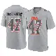 ＃47 Youth Jeremiah McClendon Gray Game Cleveland Browns Atmosphere Fashion Jersey
