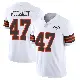 ＃47 Youth Jeremiah McClendon White Limited Cleveland Browns Vapor 1946 Collection Alternate Jersey