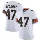 ＃47 Youth Jeremiah McClendon White Limited Cleveland Browns Vapor Untouchable Jersey
