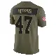＃47 Youth Tyron Herring Olive Limited Cleveland Browns 2025 Salute to Service Jersey